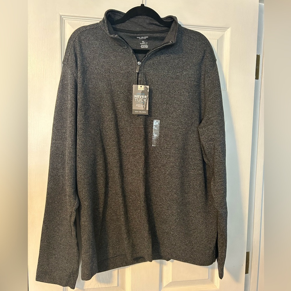 Quarter zip sweater